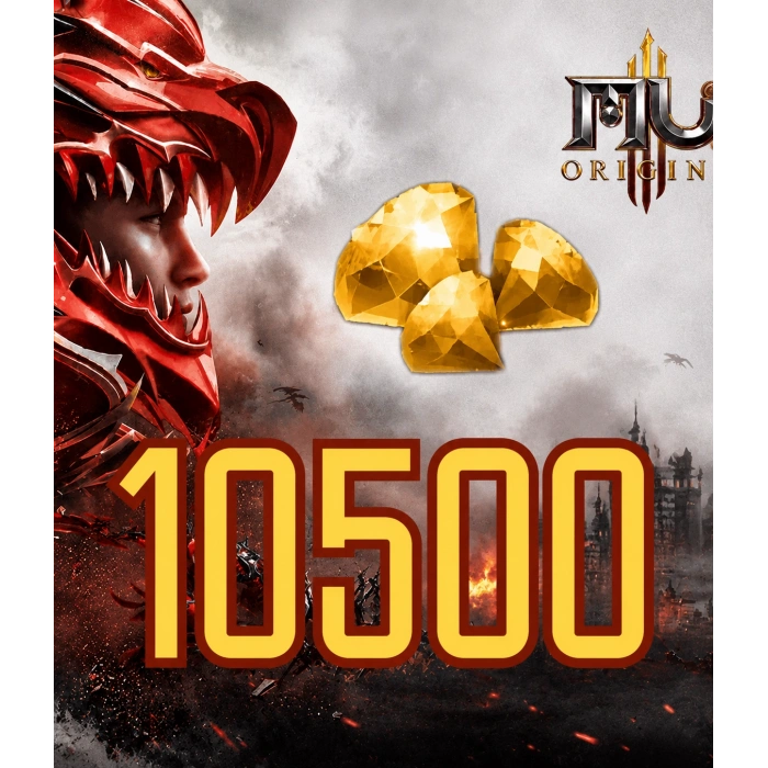 MU Origin 3 10500 Divine Diamonds