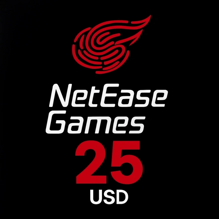 Netease 25 Usd Pay Gift Card