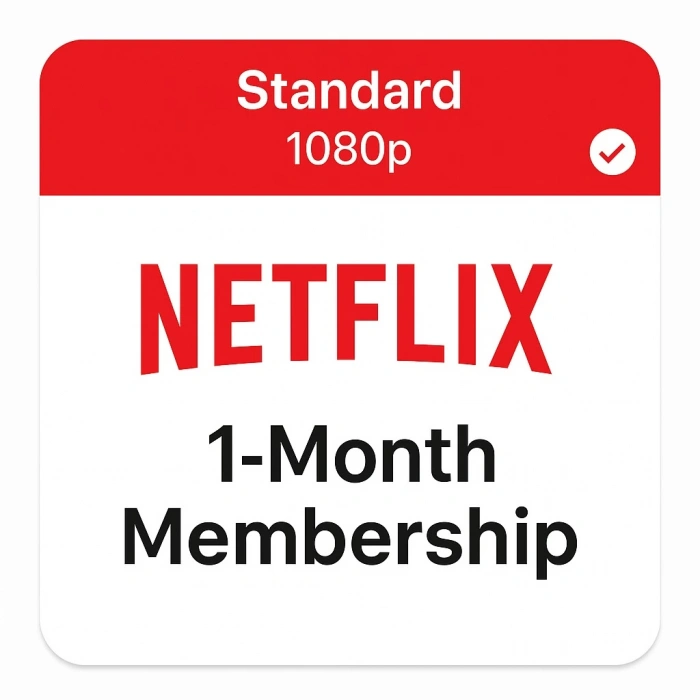 Netflix Standart 1080p 1 Ay Üyelik