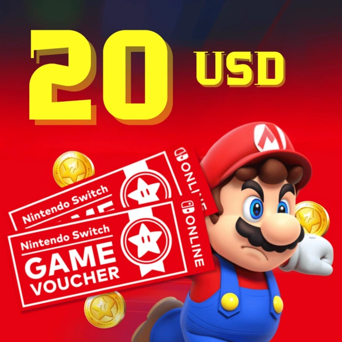 Nintendo 20 $ Voucher