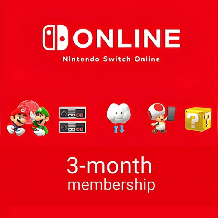Nintendo Switch Online 3 Month (90 Day) Membership - Switch CD Key