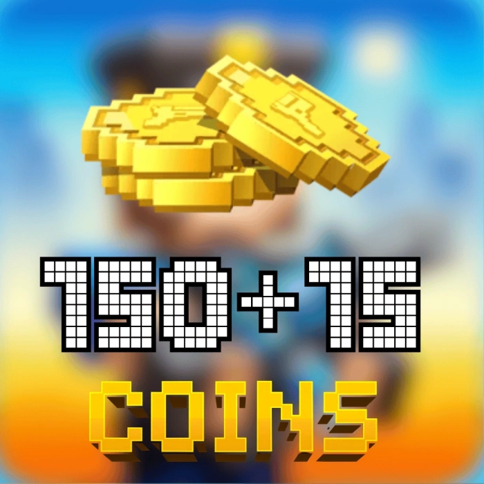 Pixel Gun 3D 165 (150+15) Monedas