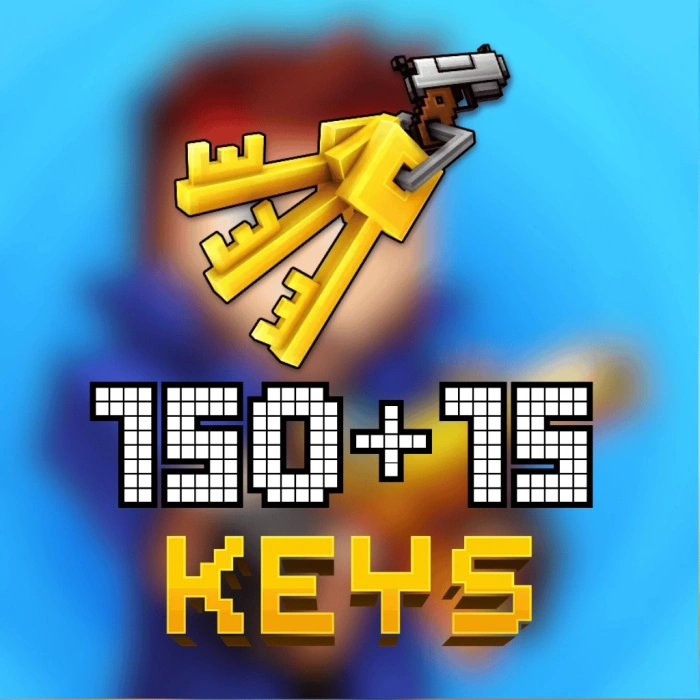 Pixel Gun 3D 165 (150+15) Keys
