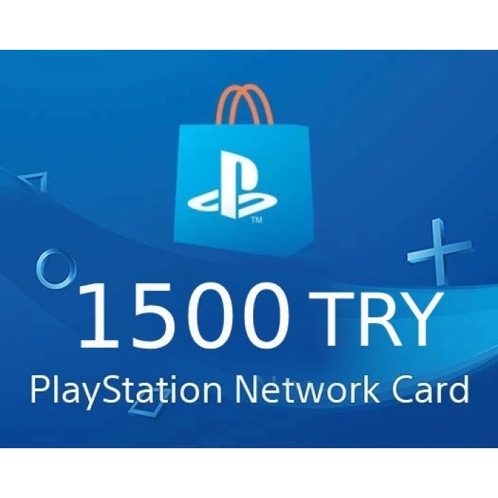 Tarjeta de regalo de PlayStation de 1500 TL