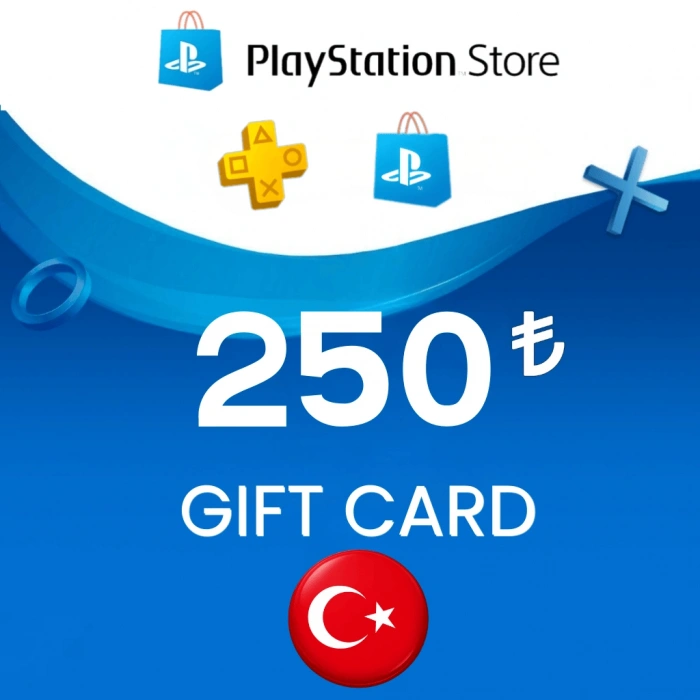 Tarjeta de regalo de PlayStation de 250 TL