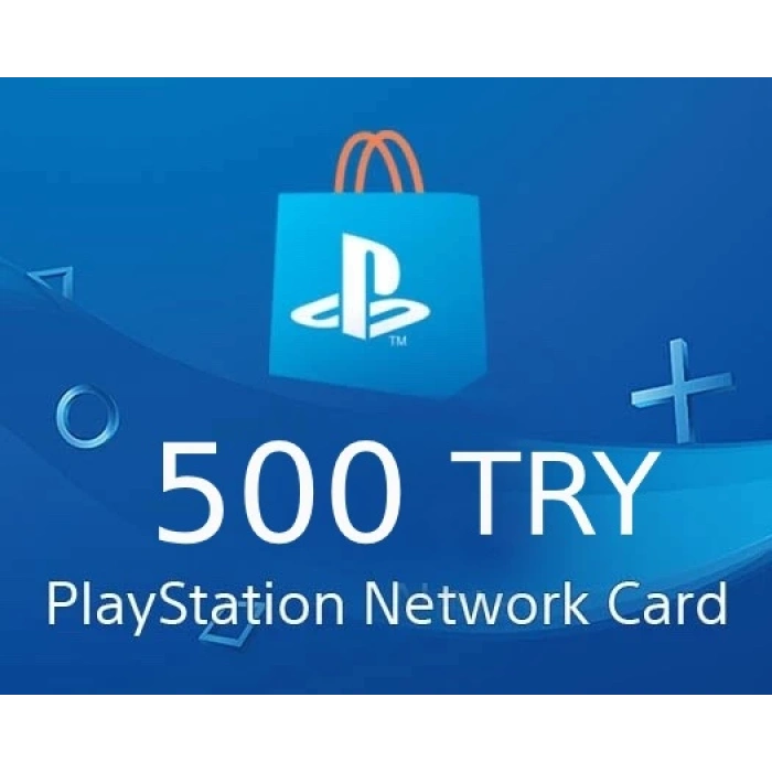 Tarjeta de regalo de PlayStation de 500 TL