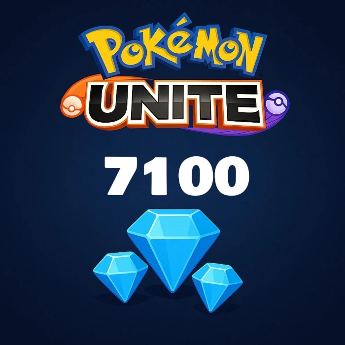 Pokemon Unite 7100 Gemas