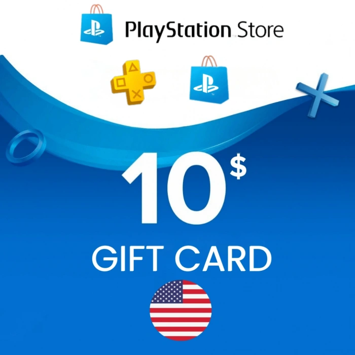 PSN Network 10 USD Gift Card