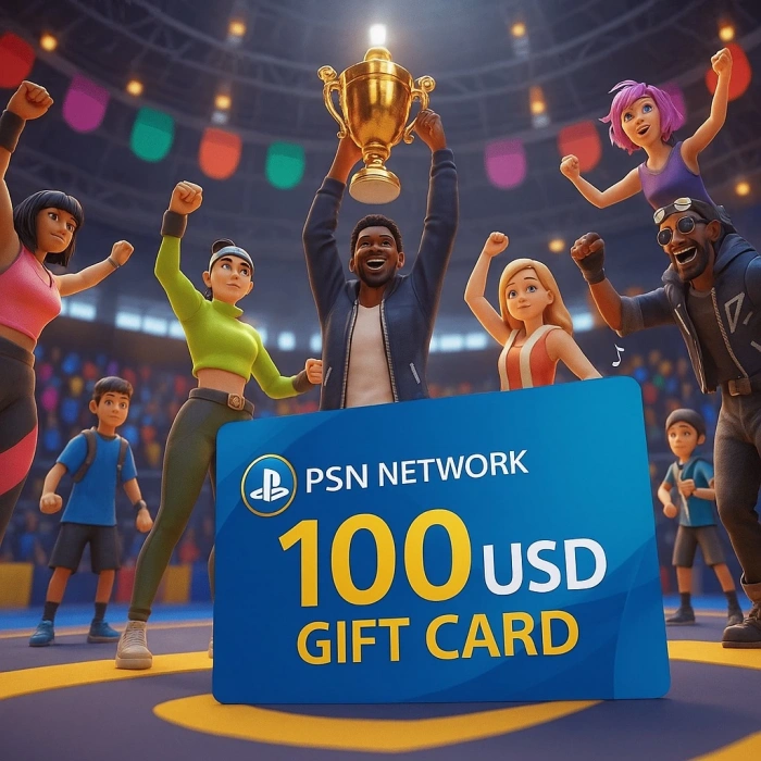 PSN Network 100 USD Gift Card