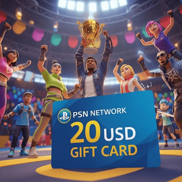 PSN Network 20 USD Gift Card