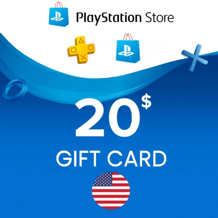PSN Network 20 USD Gift Card