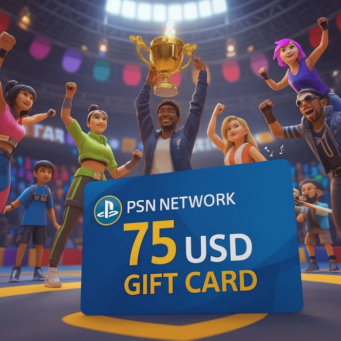 PSN Network 75 USD Gift Card