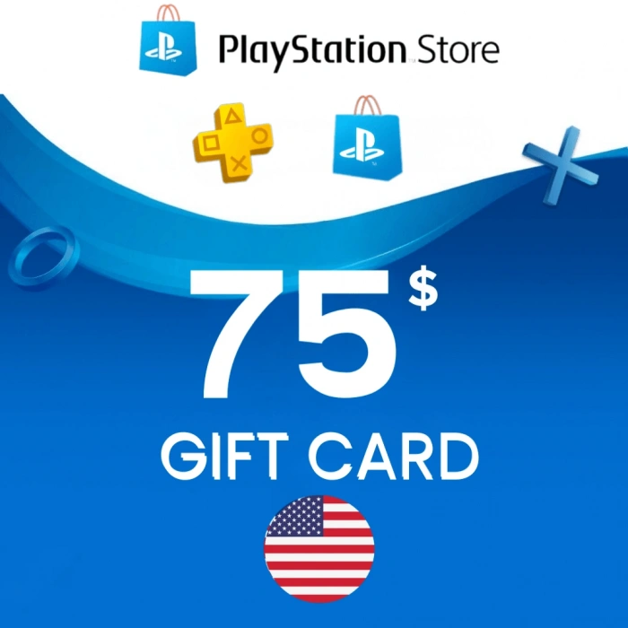 PSN Network 75 USD Gift Card