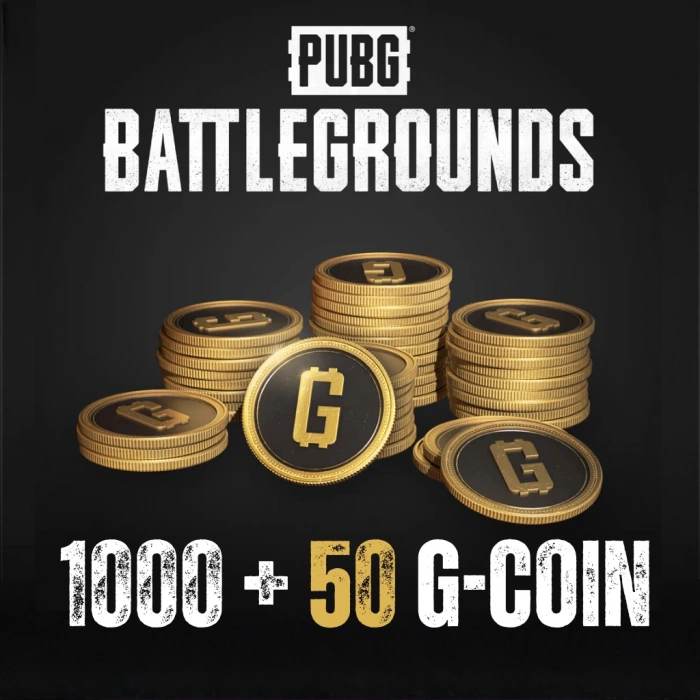 PUBG Battlegrounds 1000 + 50 G-Coin