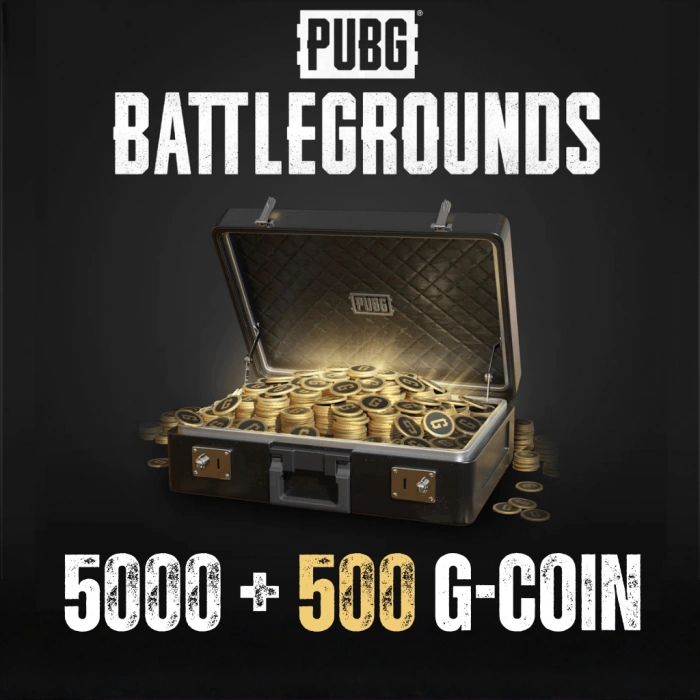 PUBG Battlegrounds 5000 + 500 G-Coin