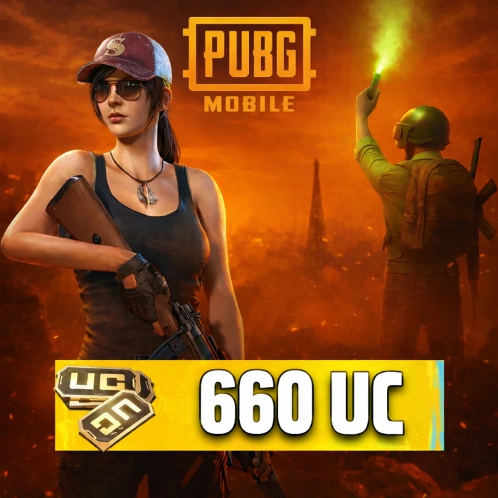 PUBG Mobile – 660 UC (E-Pin Code)