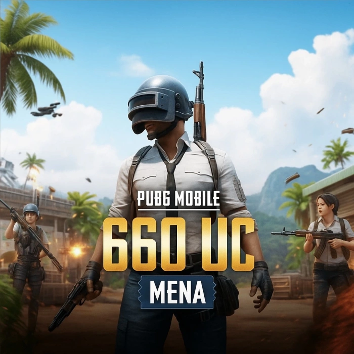 PUBG Mobile 660 UC Mena