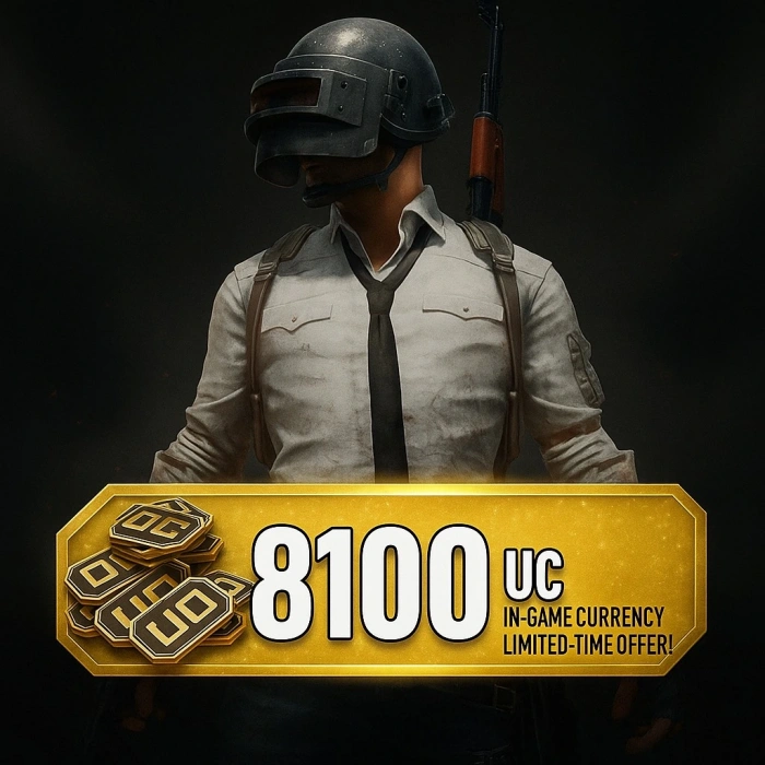 PUBG Mobile - 8100 UC Global