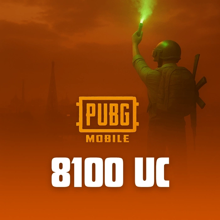 PUBG Mobile - 8100 UC Global