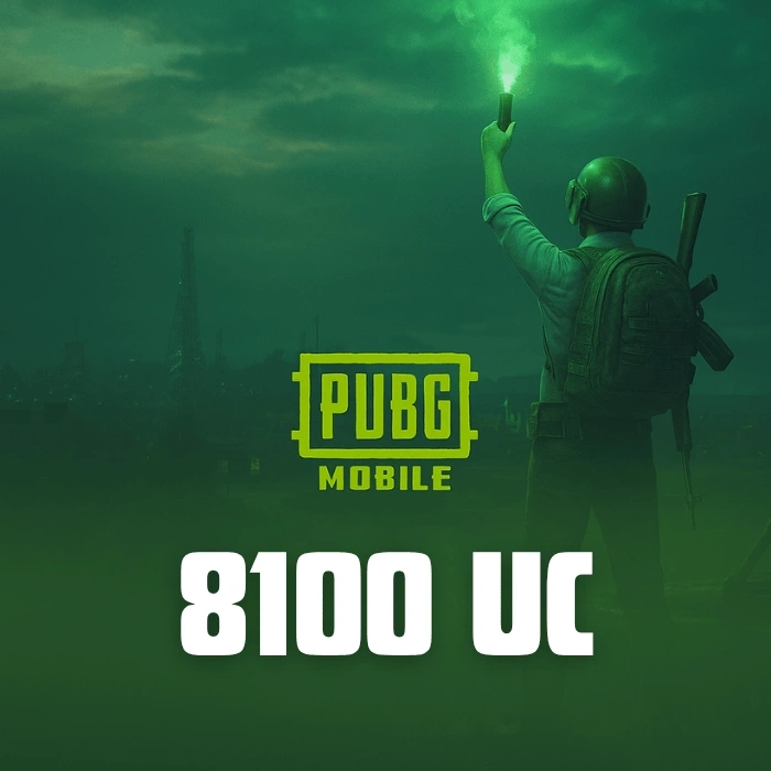 PUBG Mobile 8100 Unknown Cash TR