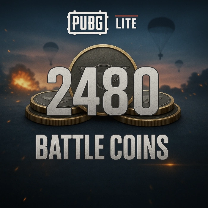 PUBG MOBILE LITE – 2480 (1550+930) Battle Coin