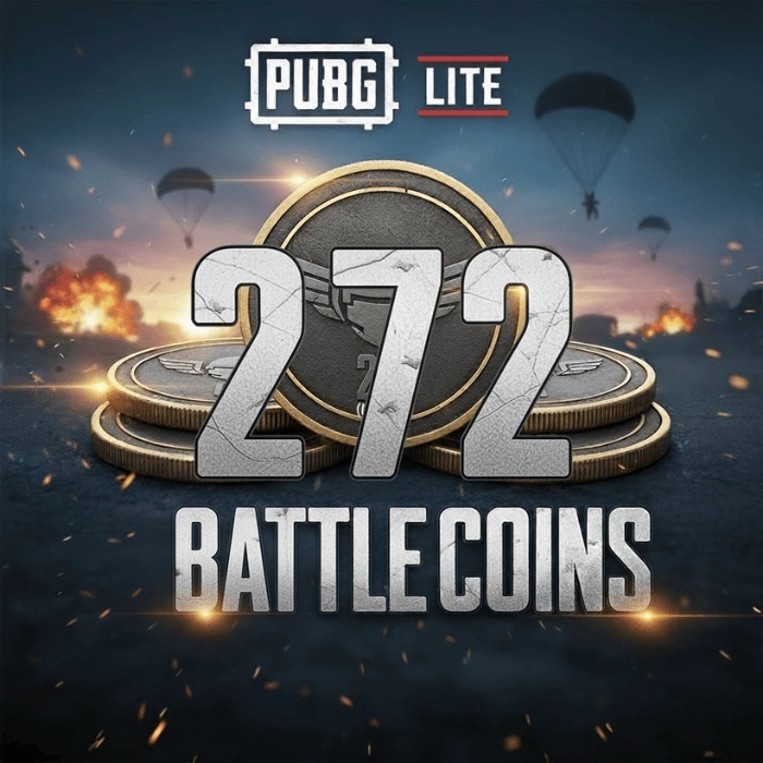 PUBG MOBILE LITE – 272 (170+102) Battle Coin