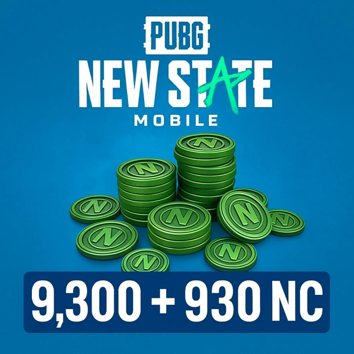 Pubg New State Mobile 9.300 + 930 Nc