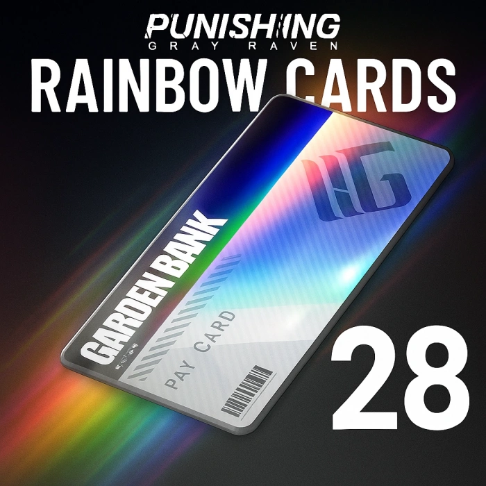 Punishing Gray Raven 28 Rainbow Cards