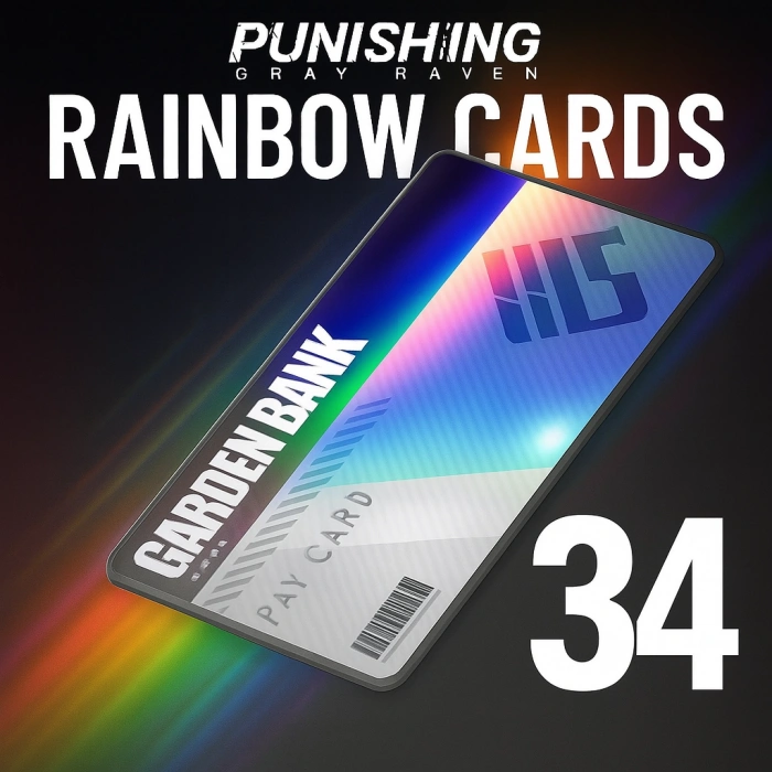 Punishing Gray Raven 34 Rainbow Cards