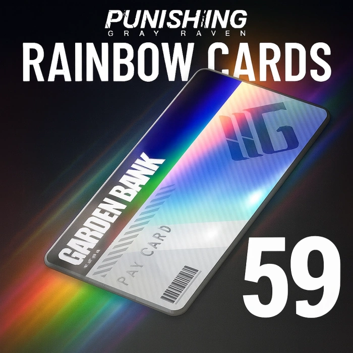 Punishing Gray Raven 59 Rainbow Cards
