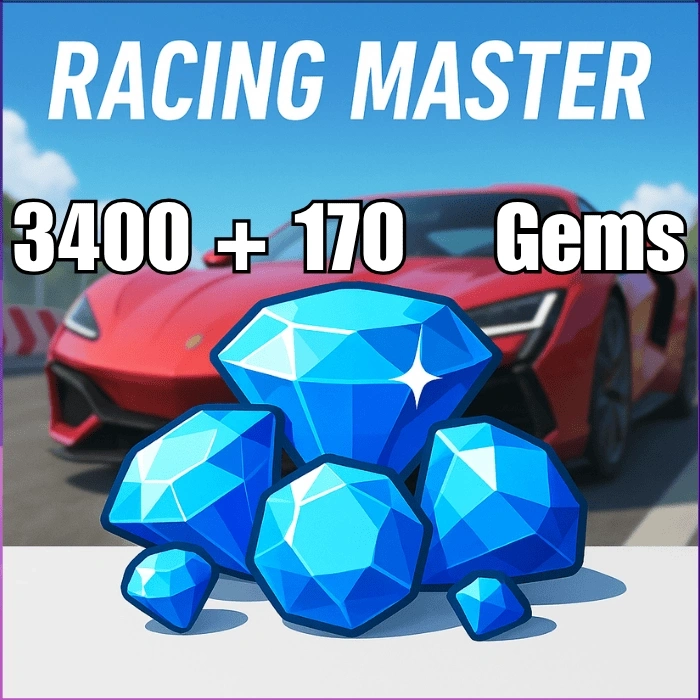 Racing Master 3400 + 170 Gems