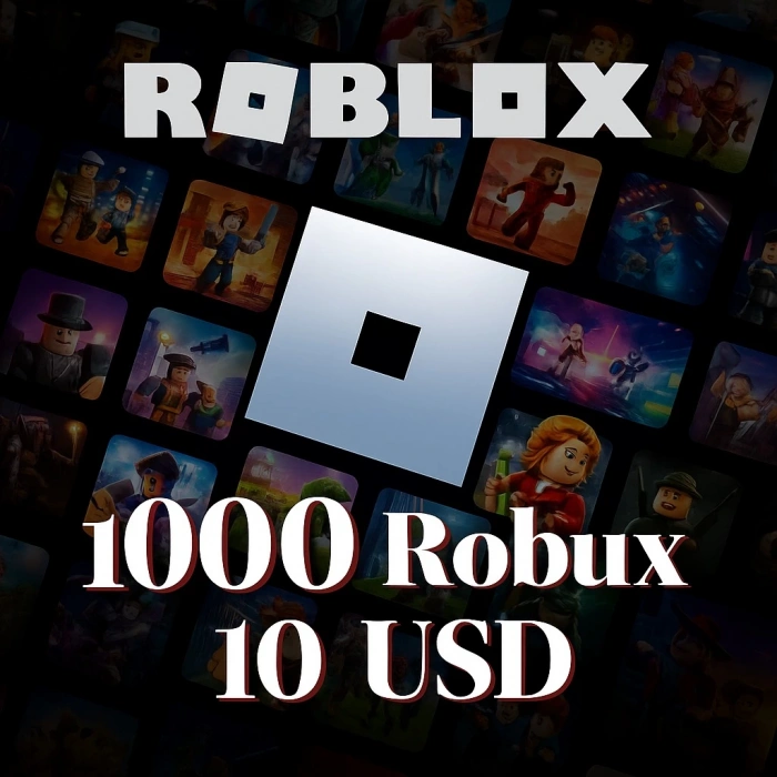 Roblox 1000 Robux 10 Usd