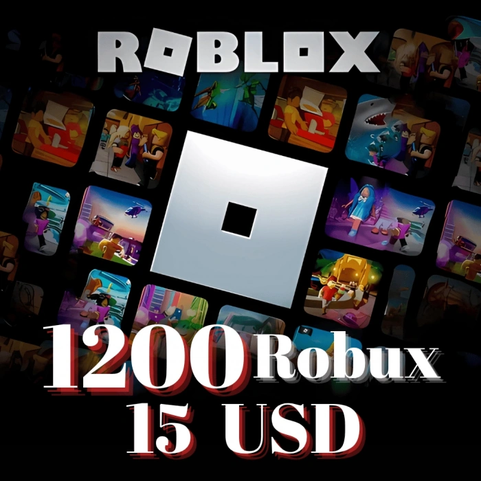 Roblox 1200 Robux 15 Usd