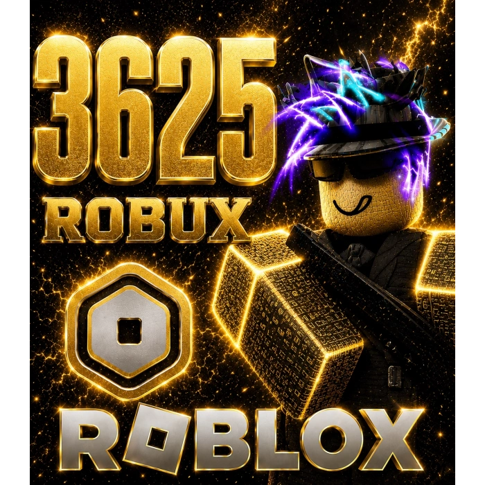 Roblox 3625 Robux