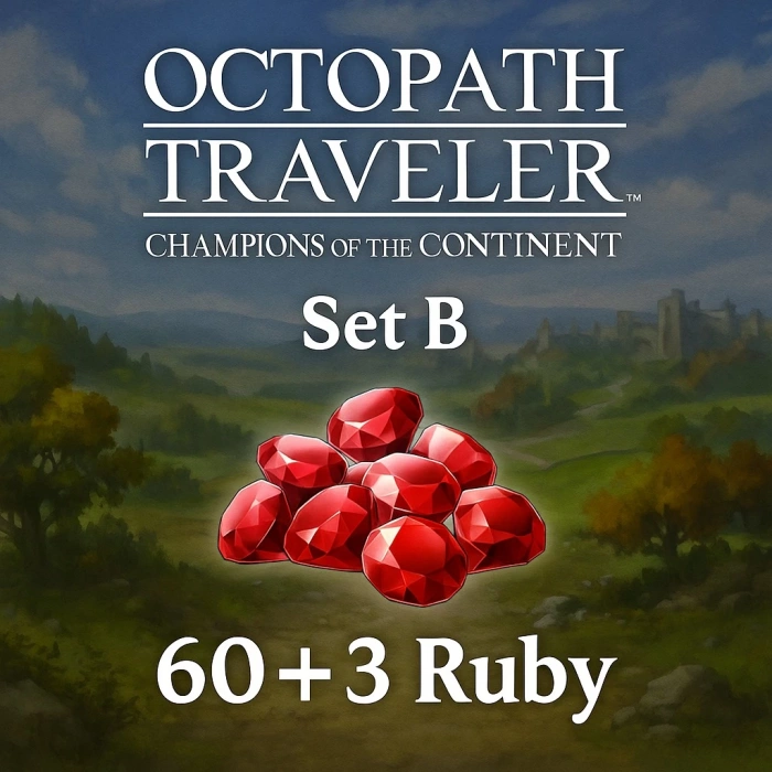 Conjunto B (60 + 3 Rubíes)