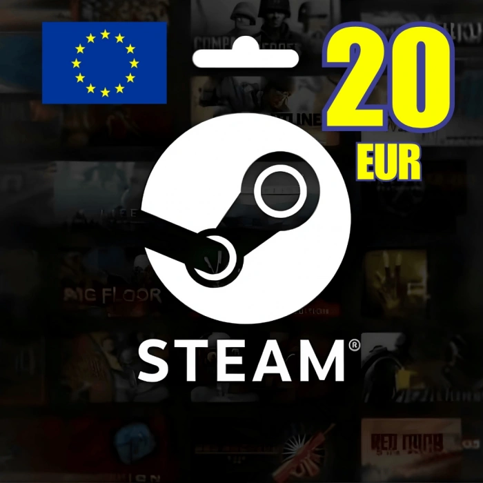 Steam 20 EUR Código de Carteira