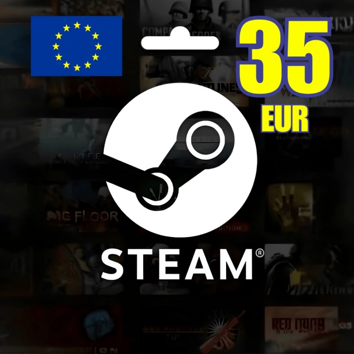 Steam 35 Eur Código da Carteira
