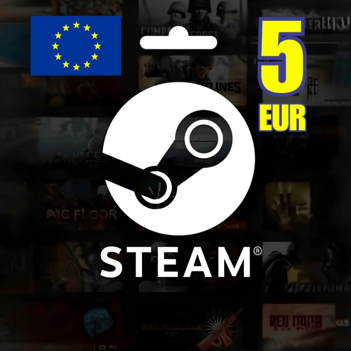 Código da Carteira Steam de 5 EUR