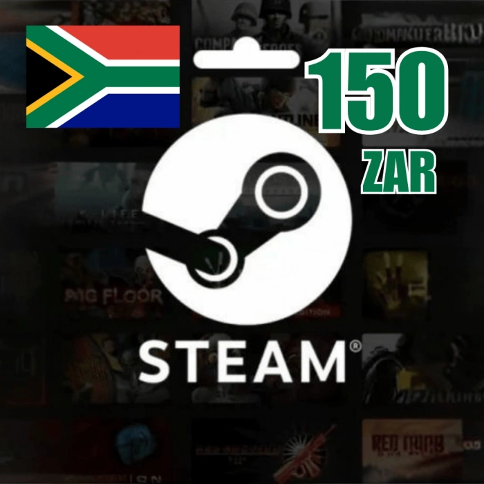 Steam Wallet 150 ZAR