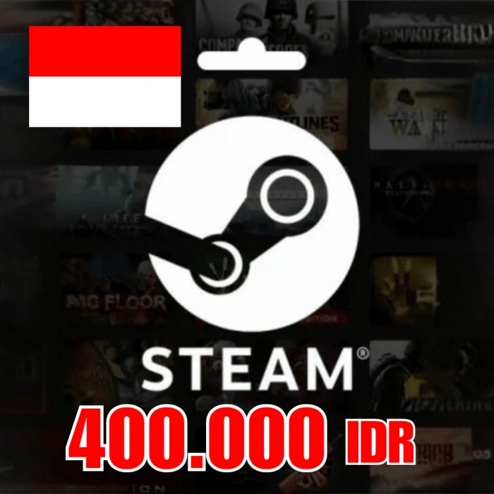 Porte-monnaie Steam 400 000 IDR