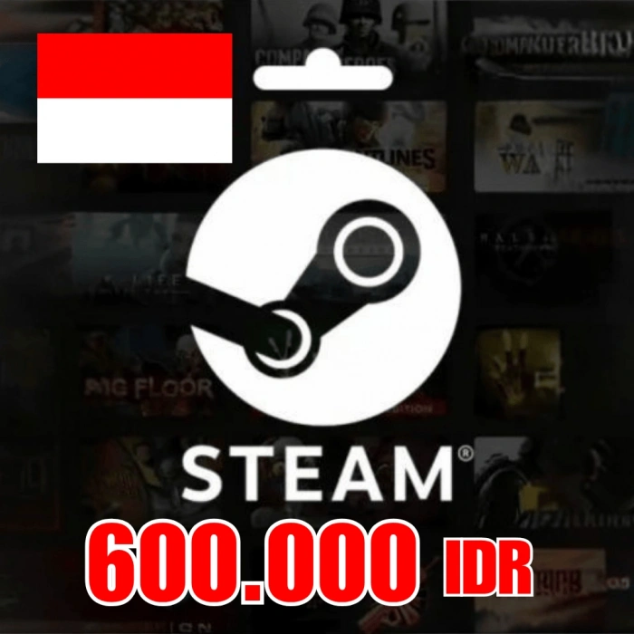 Steam Wallet 600.000 IDR