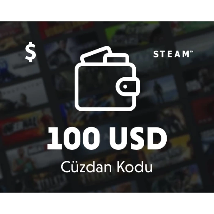 Código de cartera Steam de 100 USD