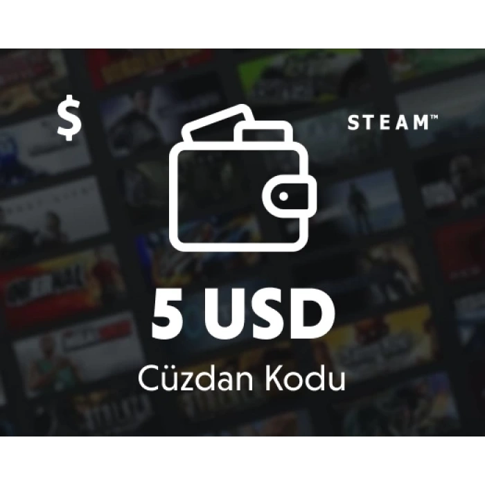 Código de Cartera Steam de 5 USD