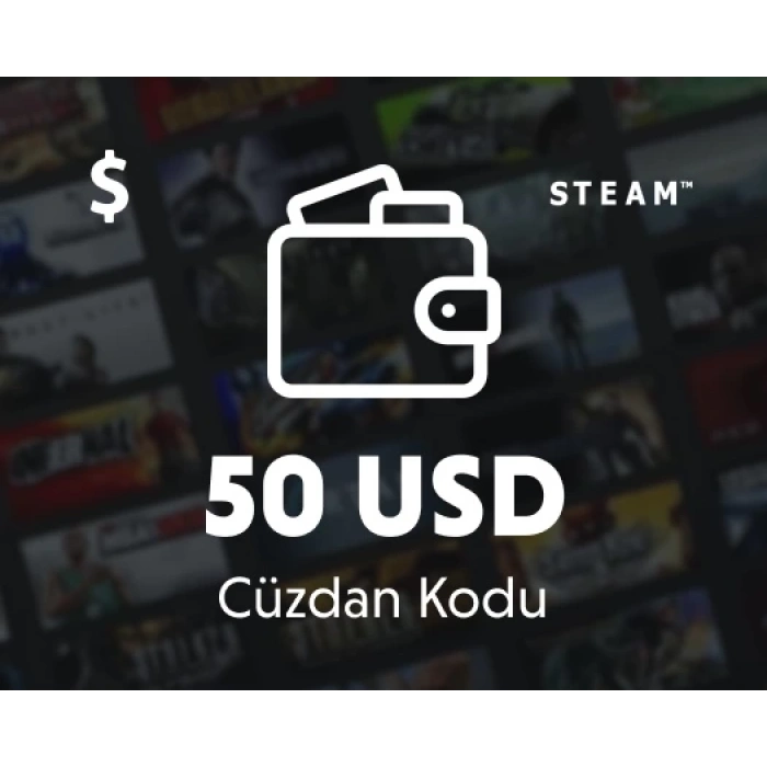 Código de billetera Steam de 50 USD