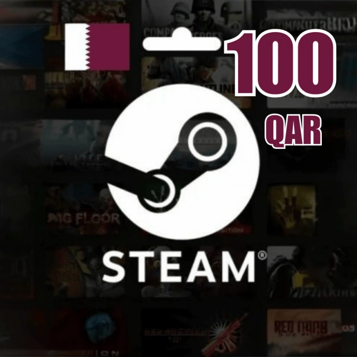 Steam Wallet Code 100 Qatari Riyal