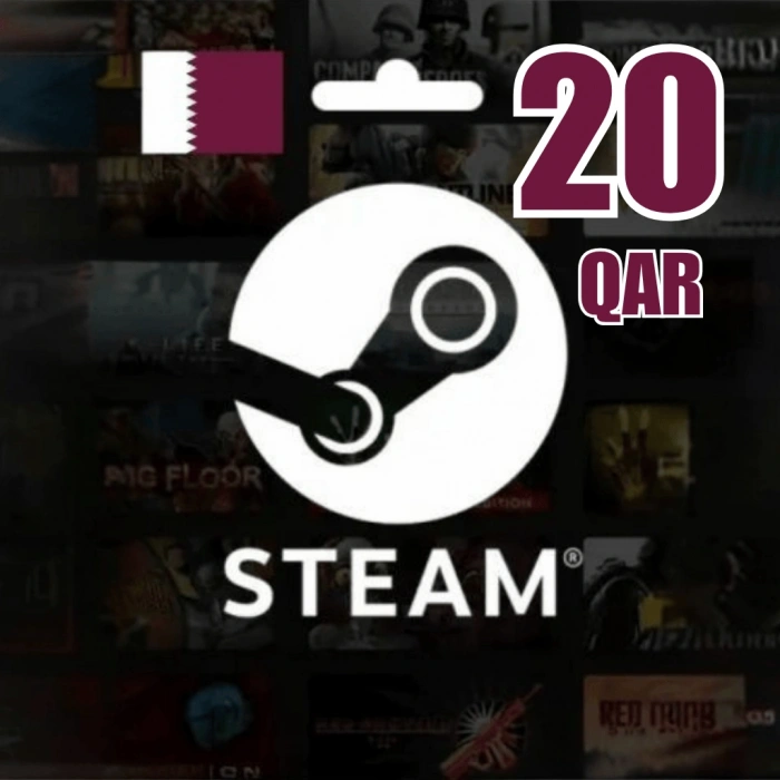 Steam Wallet Code 20 Qatari Riyal