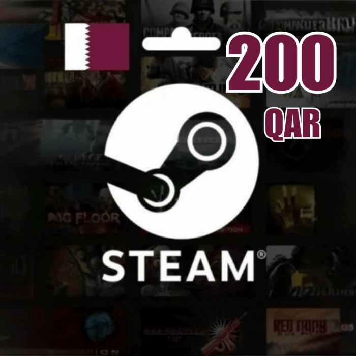 Steam Wallet Code 200 Qatari Riyal