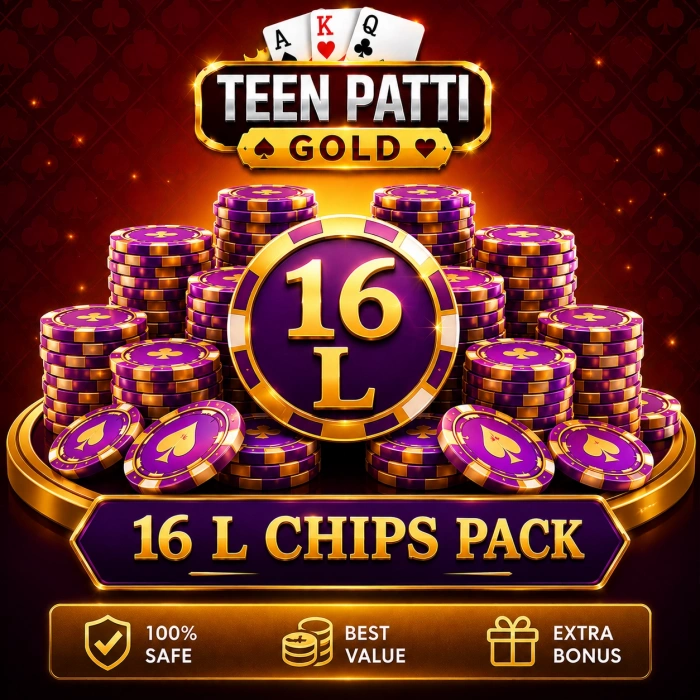 Teen Patti Gold 16 L Chips Pack
