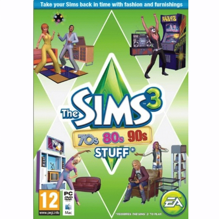 The Sims 3 70s 80s and 90s Stuff
