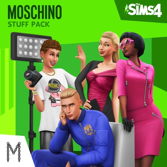 The Sims 4 Moschino Stuff